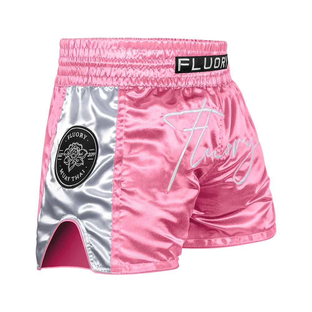 FLUORY Embroidery Color Contrast Splicing Five Color Muay Thai Shorts Gym Boxing MMA Training Shorts Muay Thai Shorts
FLUORY Embroidery Color Contrast Splicing Five Color Muay Thai Shorts Gym Boxing MMA Training Shorts Muay Thai Shorts