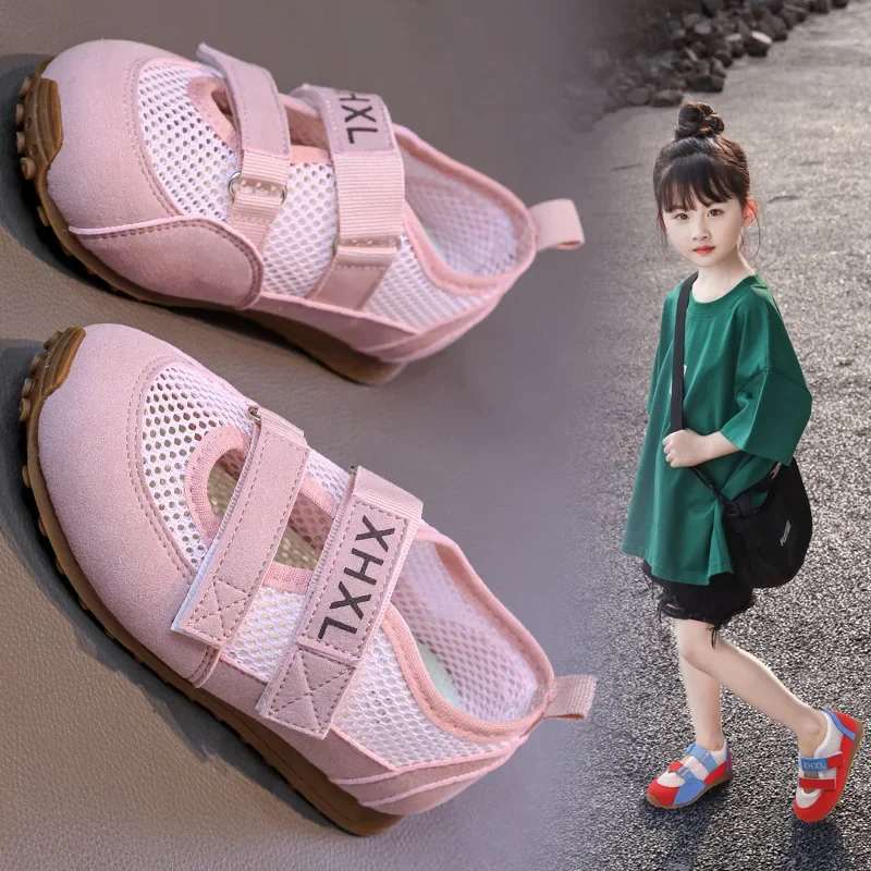 Girls' Mesh Breathable Casual Shoes 2025 Summer New Children's Shallow Mouth Sports Shoes Soft Sole Non Slip Kid's Running Shoes
Girls' Mesh Breathable Casual Shoes 2025 Summer New Children's Shallow Mouth Sports Shoes Soft Sole Non Slip Kid's Running Shoes