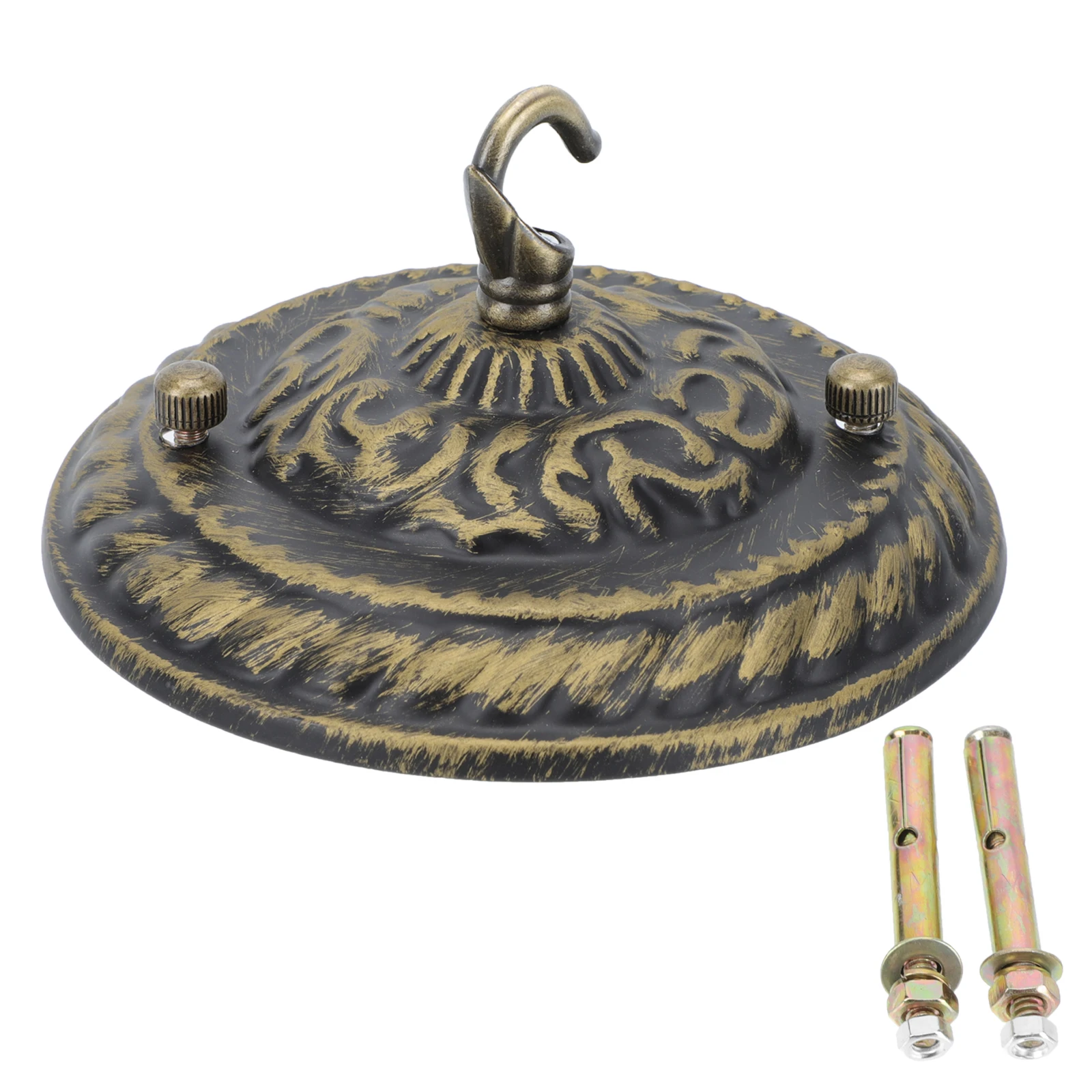 2pcs Retro Ceiling Plate Hook Vintage Chandelier Light Canopy Golden Lamp Pendants Decorative Accessories For Indoor Lighting
2pcs Retro Ceiling Plate Hook Vintage Chandelier Light Canopy Golden Lamp Pendants Decorative Accessories For Indoor Lighting