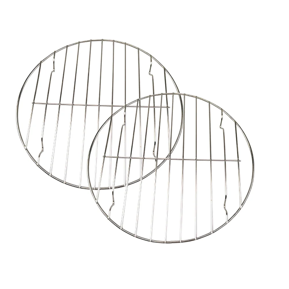 2 Pcs Stainless Steel Barbecue Grill Charcoal Grills Tool Stand Shelf for Round BBQ Rack
2 Pcs Stainless Steel Barbecue Grill Charcoal Grills Tool Stand Shelf for Round BBQ Rack