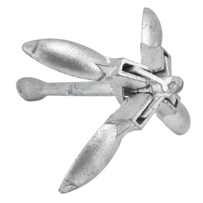 Foldable Anchor Grapnel 4 Flukes 1.5kg Carbon Steel Boat Accessory For Kayak CanoeSilver (Galvanized Carbon Steel)
Foldable Anchor Grapnel 4 Flukes 1.5kg Carbon Steel Boat Accessory For Kayak CanoeSilver (Galvanized Carbon Steel)
