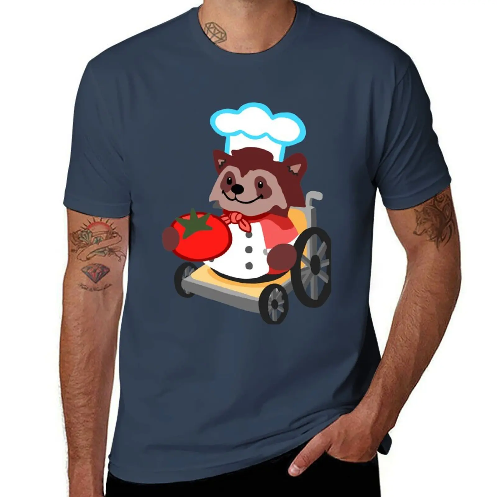 Overcooked wheelchair raccoon chef T-Shirt Light Athletic Short Sleeve Tee Shirt
Overcooked wheelchair raccoon chef T-Shirt Light Athletic Short Sleeve Tee Shirt