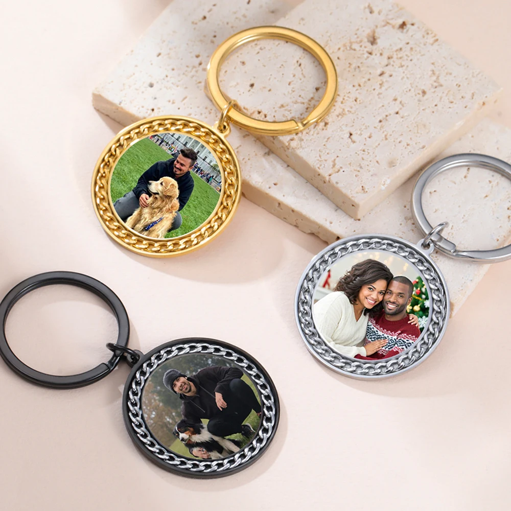 My Shape Custom Photo Keychains Memorial Dog Tag Gift Stainless Steel Personalized Keyring Jewelry Birthdays Memory Medallion
My Shape Custom Photo Keychains Memorial Dog Tag Gift Stainless Steel Personalized Keyring Jewelry Birthdays Memory Medallion