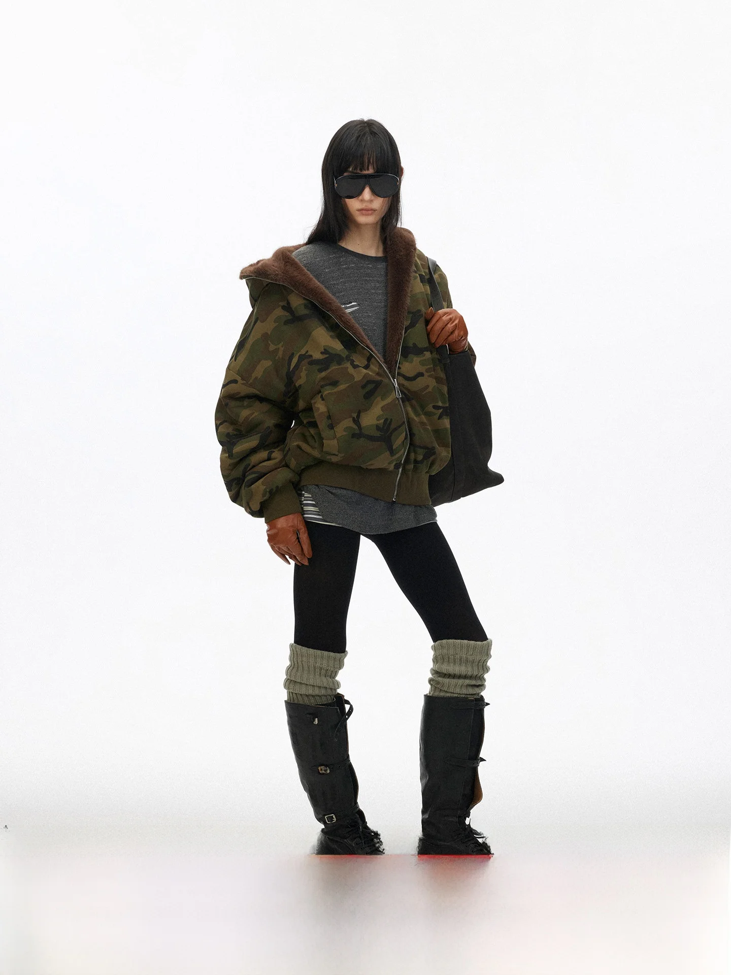Double-Sided Wear American Camouflage Hat Jaet Ladies Outdoor Coat Loala Office Eco-Friendly Mink Fur Casual Sle Zipper C...
Double-Sided Wear American Camouflage Hat Jaet Ladies Outdoor Coat Loala Office Eco-Friendly Mink Fur Casual Sle Zipper C...