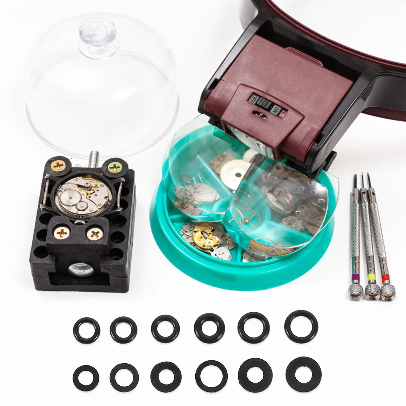 Durable Watch Sealing Rings Rubber Gaskets Black Waterproof Ring Repair Tools High Precision Easy Install
Durable Watch Sealing Rings Rubber Gaskets Black Waterproof Ring Repair Tools High Precision Easy Install