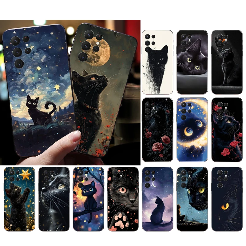 Cartoon Black Cat Cute Phone Case For Samsung Galaxy A15 A35 A55 A52 A53 A54 A33 A34 A25 A05S A16 A14 A05 A51 A52S A71
Cartoon Black Cat Cute Phone Case For Samsung Galaxy A15 A35 A55 A52 A53 A54 A33 A34 A25 A05S A16 A14 A05 A51 A52S A71