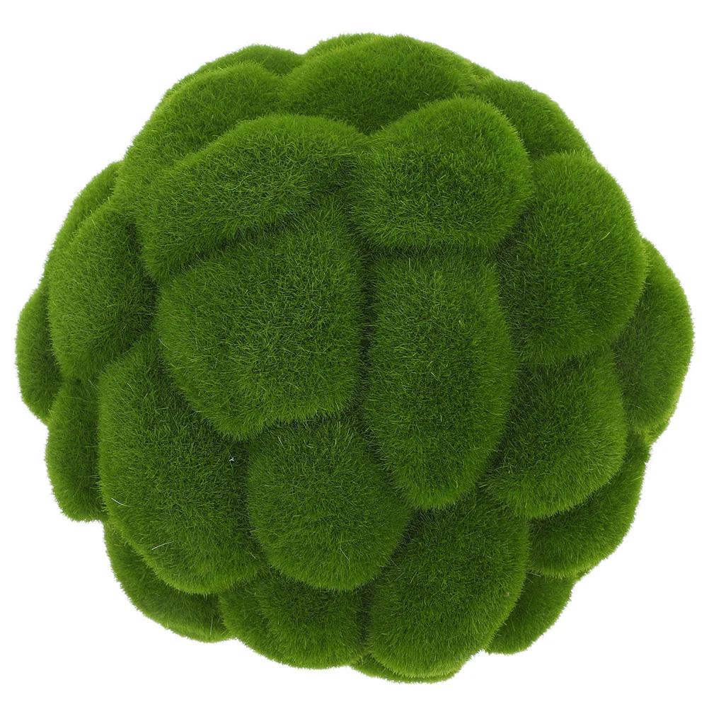Simulated Moss Ball Hair Transplantation Garden Balls Green 10cm Greenery Flocked Ornament Grass Decoration Pvc
Simulated Moss Ball Hair Transplantation Garden Balls Green 10cm Greenery Flocked Ornament Grass Decoration Pvc