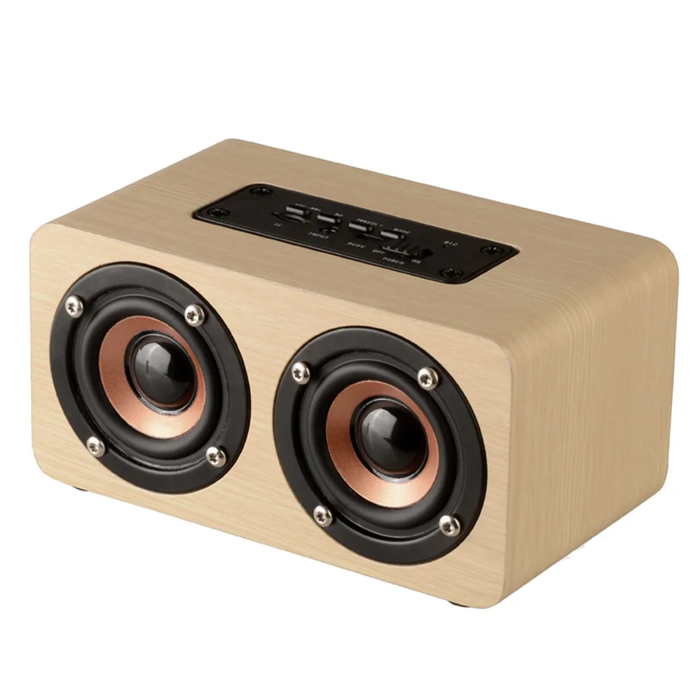 Retro Wood Speaker Hifi Dual 52Mm Loudspeakers Hands-Free Portable Wireless Player Yellow Vintage Wooden Speaker
Retro Wood Speaker Hifi Dual 52Mm Loudspeakers Hands-Free Portable Wireless Player Yellow Vintage Wooden Speaker