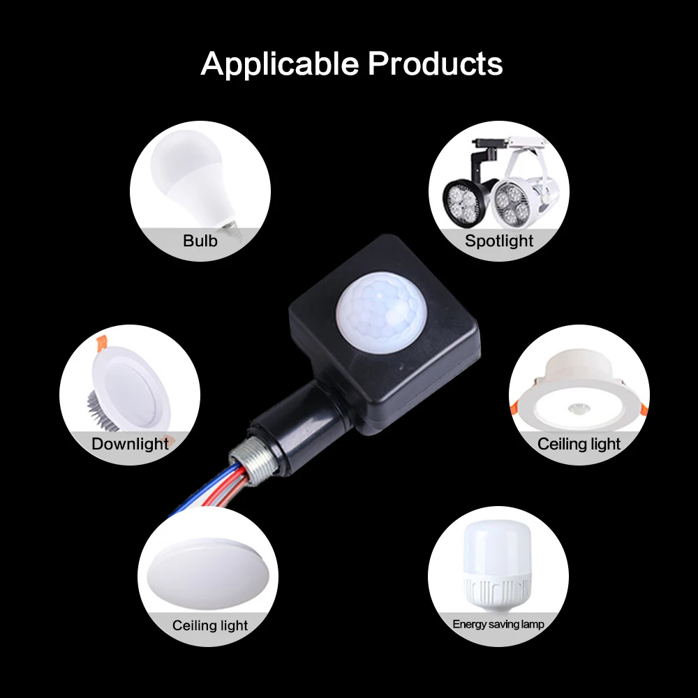 160 Degrees AC 85-265V10MM PIR Infrared Motion Sensor Detector Wall LED Light Outdoor Mini Sensing Switch
160 Degrees AC 85-265V10MM PIR Infrared Motion Sensor Detector Wall LED Light Outdoor Mini Sensing Switch