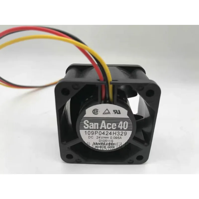 HJY 1 piece Sanyo San Ace 40 109P0424H329 DC24V 0.095A 3-wire cooling fan 4028 4cm
HJY 1 piece Sanyo San Ace 40 109P0424H329 DC24V 0.095A 3-wire cooling fan 4028 4cm