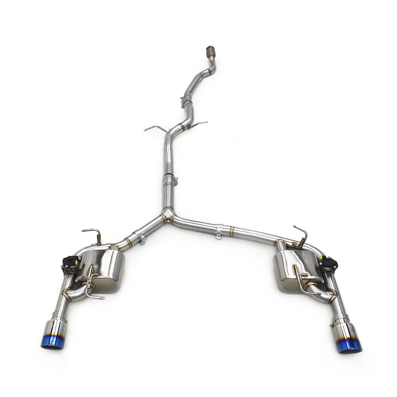 Yooking Performance Stainless Steel Catback Exhaust Pipe For Audi A4 A5 B8 B9 2.0T 2013-2016
Yooking Performance Stainless Steel Catback Exhaust Pipe For Audi A4 A5 B8 B9 2.0T 2013-2016