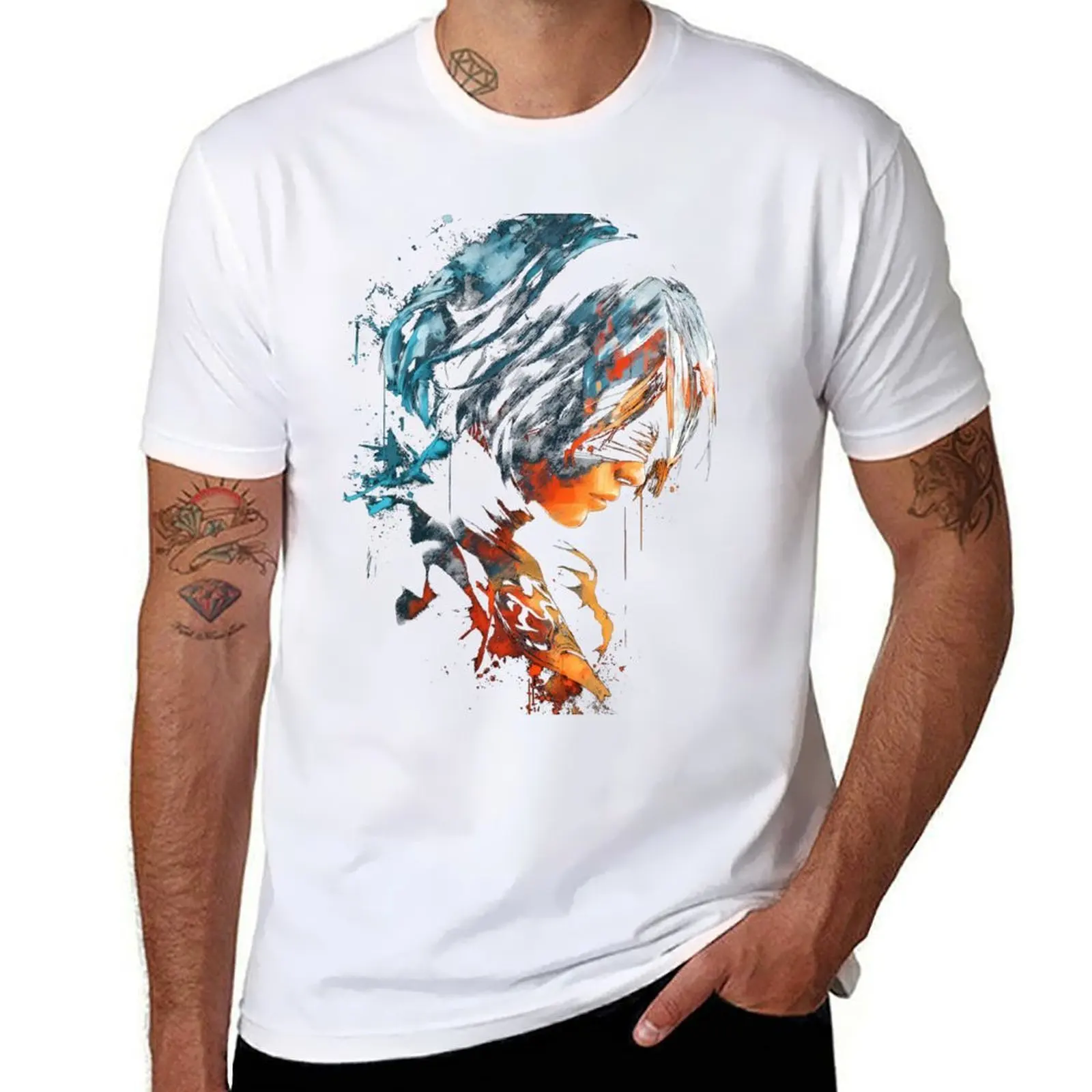 2B YoRHa No.2 Nier Automata Print design T-Shirt t shirt for man 100 percent cotton man t shirts for men T-Shirt
2B YoRHa No.2 Nier Automata Print design T-Shirt t shirt for man 100 percent cotton man t shirts for men T-Shirt