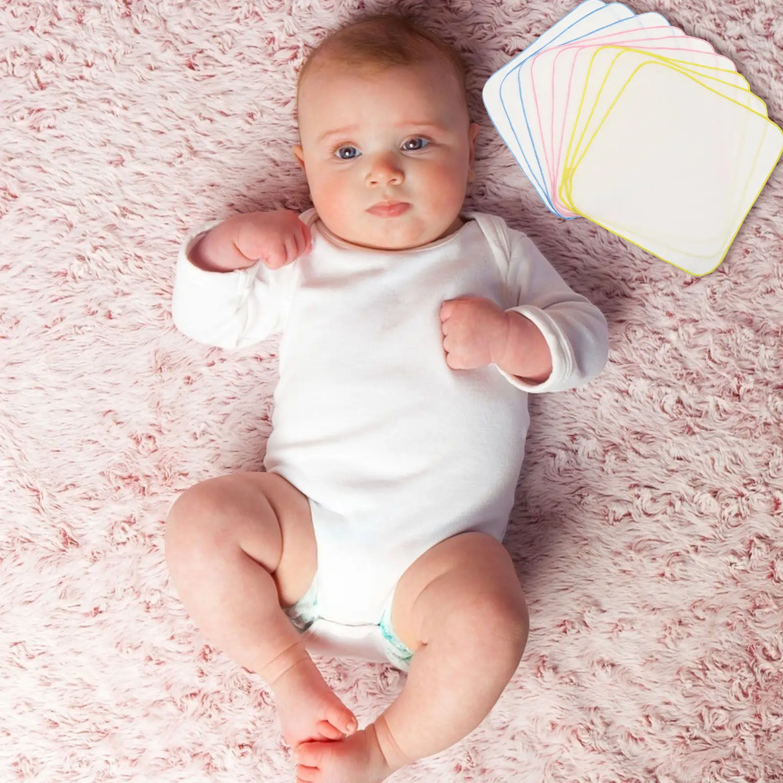 9Pcs Baby Burp Cloths Newborn Absorbent Cotton Burping Towels Soft Skin Friendly Reusable Washable Drool Bibs for Infants
9Pcs Baby Burp Cloths Newborn Absorbent Cotton Burping Towels Soft Skin Friendly Reusable Washable Drool Bibs for Infants