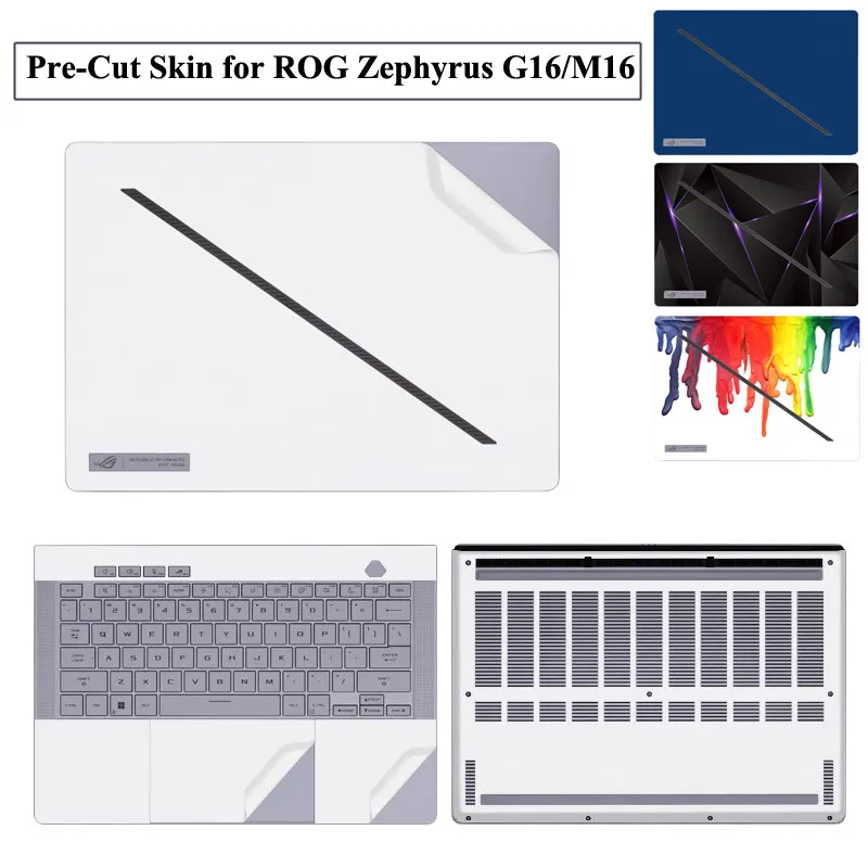Pre-Cut Skin Cover for ASUS ROG Zephyrus G16 2024 GU605 GA605 M16 2023 2022 GU603V GU603U GU604V GU603Z GU603 Film Sticker
Pre-Cut Skin Cover for ASUS ROG Zephyrus G16 2024 GU605 GA605 M16 2023 2022 GU603V GU603U GU604V GU603Z GU603 Film Sticker