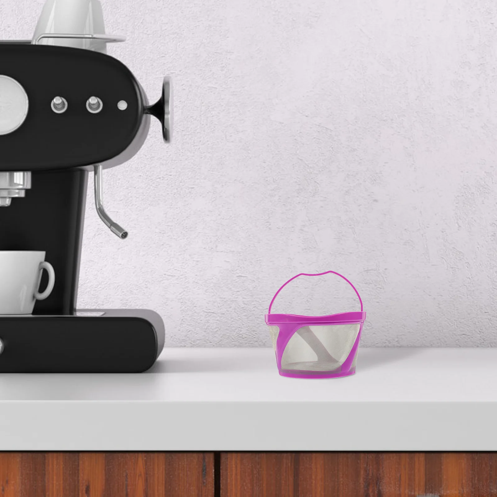 Reusable Coffee Filter Basket Durable Household Mesh Filter Cup Convenient Coffee Strainer Suitable for Kitchen Office
Reusable Coffee Filter Basket Durable Household Mesh Filter Cup Convenient Coffee Strainer Suitable for Kitchen Office