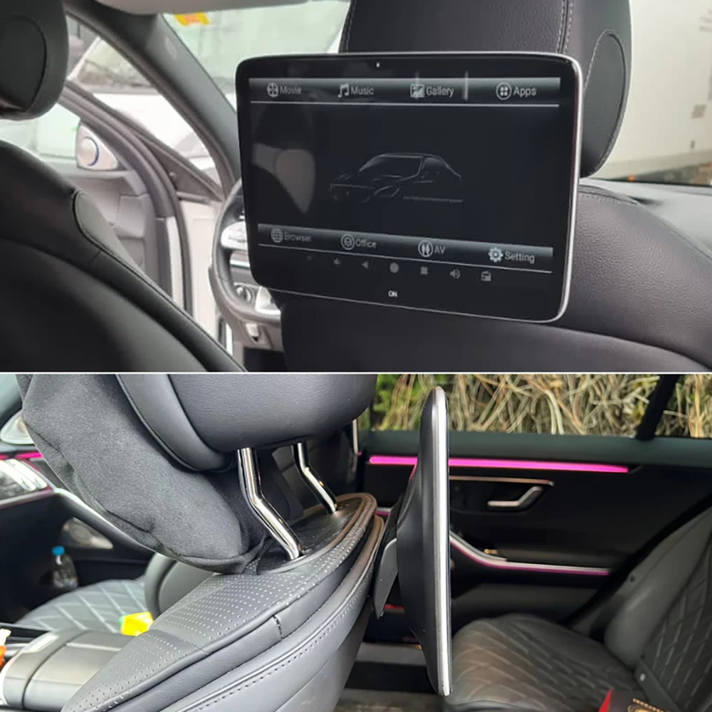 2026 Latest UI Style TV Rear Seat Screen For Mercedes-Benz S Class W223 WiFi Car Headrest Monitor Android Bluetooth Mirror Link
2026 Latest UI Style TV Rear Seat Screen For Mercedes-Benz S Class W223 WiFi Car Headrest Monitor Android Bluetooth Mirror Link