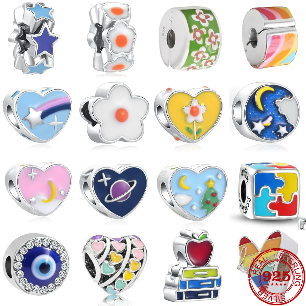 Fine 925 Silver Fit Original Bracelet Europe Cute Cartoon Doll Series Dangle Charm Beads Necklace Pendant Diy Women Jewelry Gift
Fine 925 Silver Fit Original Bracelet Europe Cute Cartoon Doll Series Dangle Charm Beads Necklace Pendant Diy Women Jewelry Gift