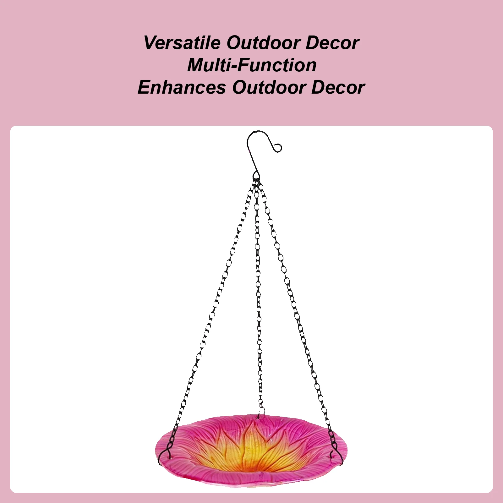 Bird Bath Weatherproof Flower 8 Inches Decorative Bird Baths For Lawn Backyard Patio Wildlife Outdoor Yard Balcony Nature
Bird Bath Weatherproof Flower 8 Inches Decorative Bird Baths For Lawn Backyard Patio Wildlife Outdoor Yard Balcony Nature