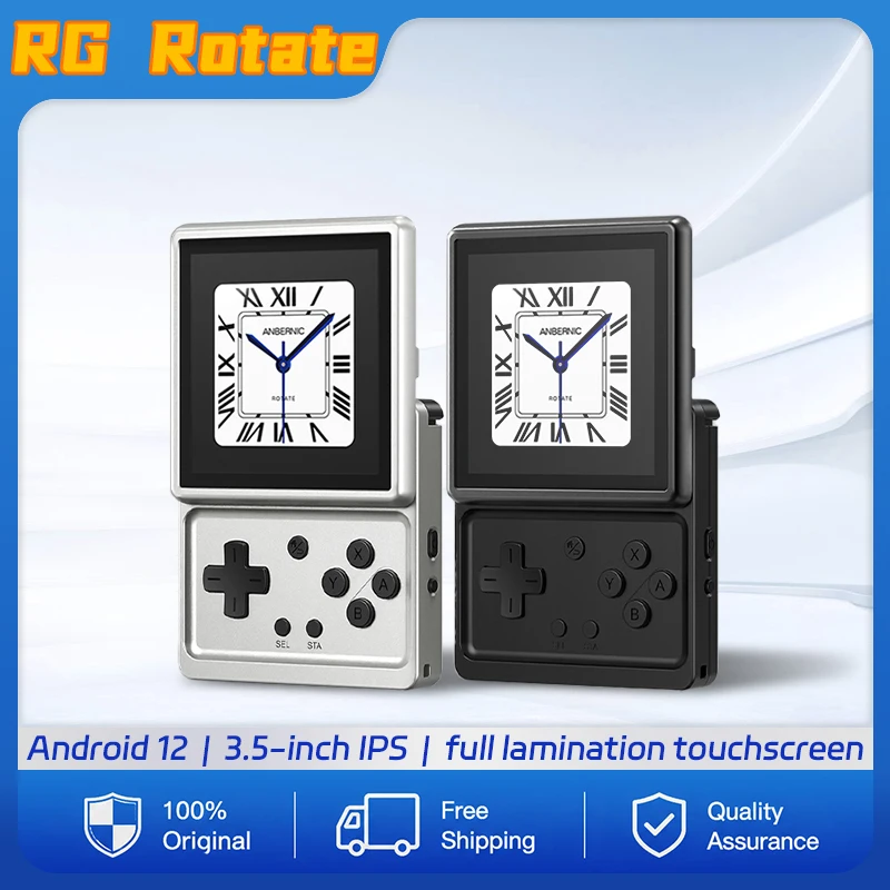 2026 New Style Anbernic RG Rotate Handheld Game Console Small and compact 3.5" IPS Android Portable Games Player 720*720
2026 New Style Anbernic RG Rotate Handheld Game Console Small and compact 3.5" IPS Android Portable Games Player 720*720