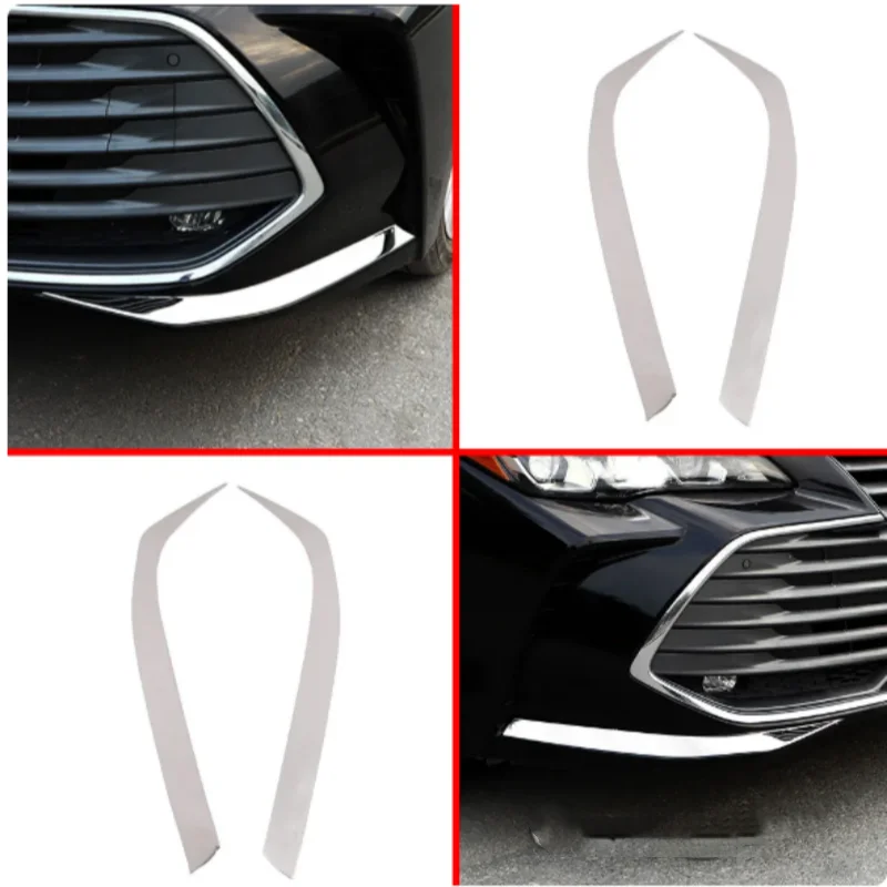 Car Front Side Bumper Corner Protection Trim Frame Stick Stainless Anti-Rub Cover For Toyota Avalon XX50 2019 -2022
Car Front Side Bumper Corner Protection Trim Frame Stick Stainless Anti-Rub Cover For Toyota Avalon XX50 2019 -2022