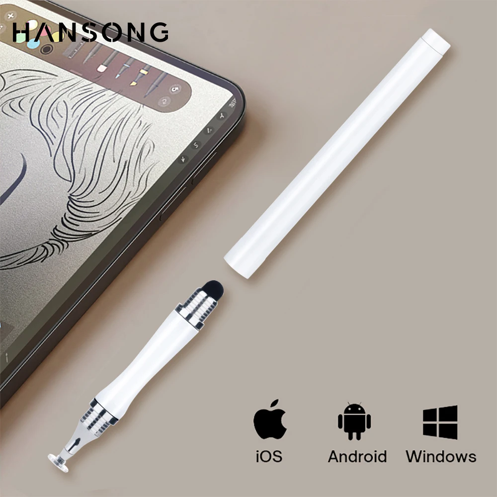Universal Drawing Stylus Pen For Android iOS Touch Pen For iPad iPhone Samsung Xiaomi Tablet Smart phone Pencil Accessories
Universal Drawing Stylus Pen For Android iOS Touch Pen For iPad iPhone Samsung Xiaomi Tablet Smart phone Pencil Accessories
