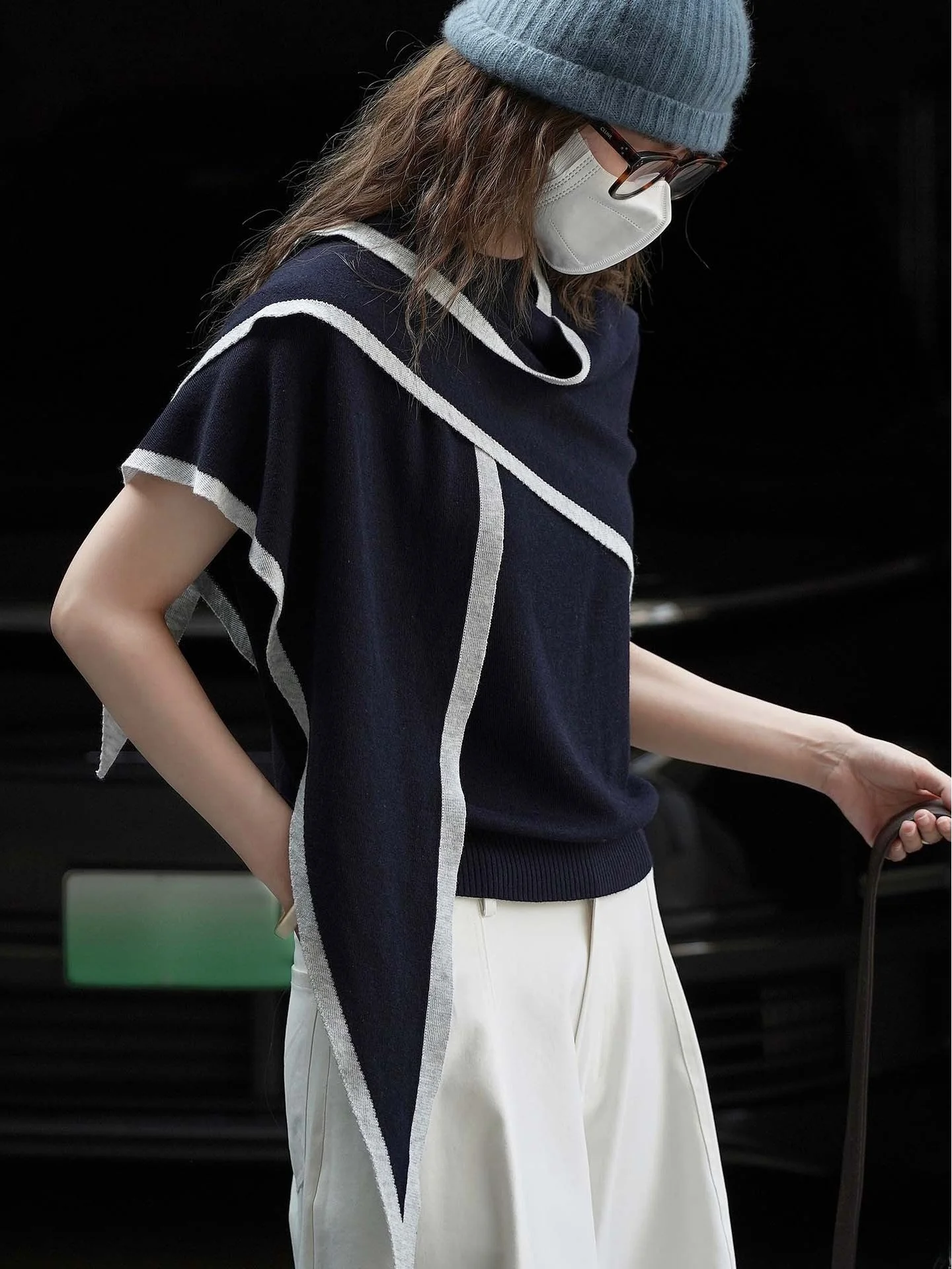Commute Style Short Sleeve Women's Knitted Sweater Pure Color Scarf Shoulder Cover Autumn Winter Korean Fashion
Commute Style Short Sleeve Women's Knitted Sweater Pure Color Scarf Shoulder Cover Autumn Winter Korean Fashion