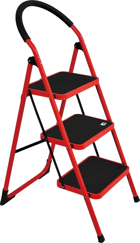 【 Manufacturer's low-priced hot selling 】 3-step round handrail steel pipe ladder/household folding ladder/iron ladder/herringbo
【 Manufacturer's low-priced hot selling 】 3-step round handrail steel pipe ladder/household folding ladder/iron ladder/herringbo