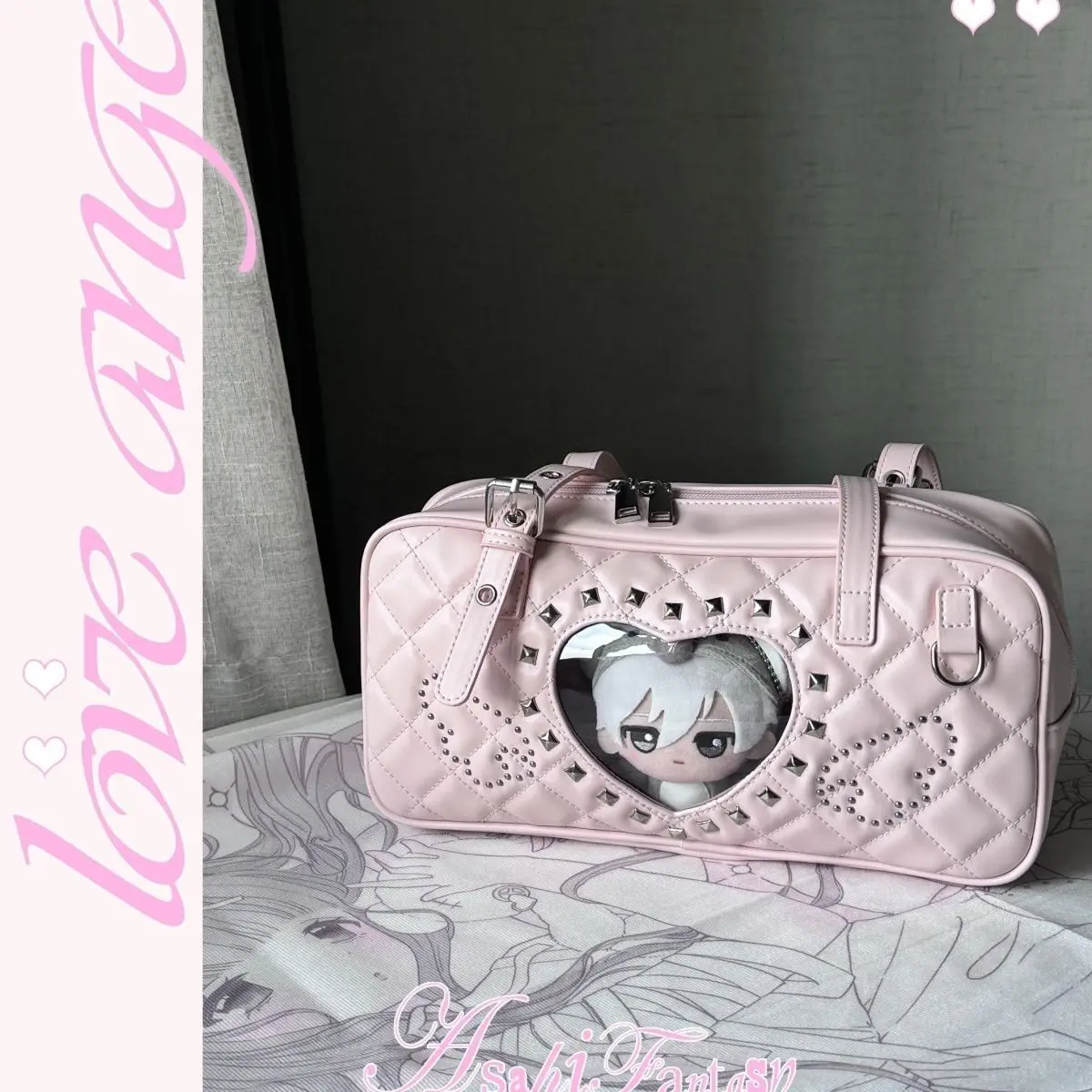 New Original Niche Design Sweet and Cool Ulzzang Ita Bag for Girls Casual Diamond Y2K Large Capacity Single Shoulder Bag
New Original Niche Design Sweet and Cool Ulzzang Ita Bag for Girls Casual Diamond Y2K Large Capacity Single Shoulder Bag