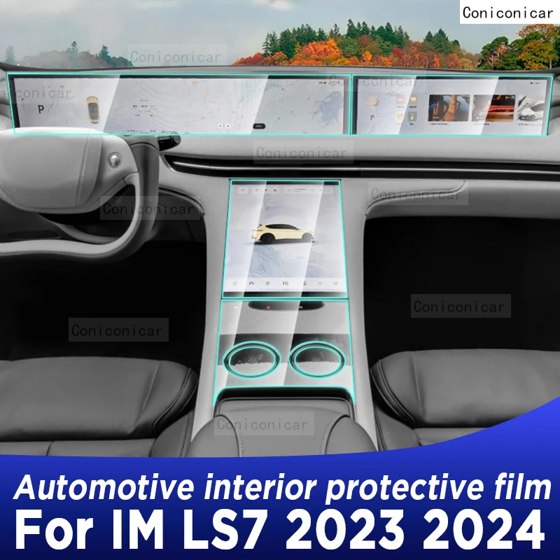 For IM LS7 2023 2024 Gearbox Panel Dashboard Navigation Automotive Interior Protective Film TPU Anti-Scratch Sticker
For IM LS7 2023 2024 Gearbox Panel Dashboard Navigation Automotive Interior Protective Film TPU Anti-Scratch Sticker