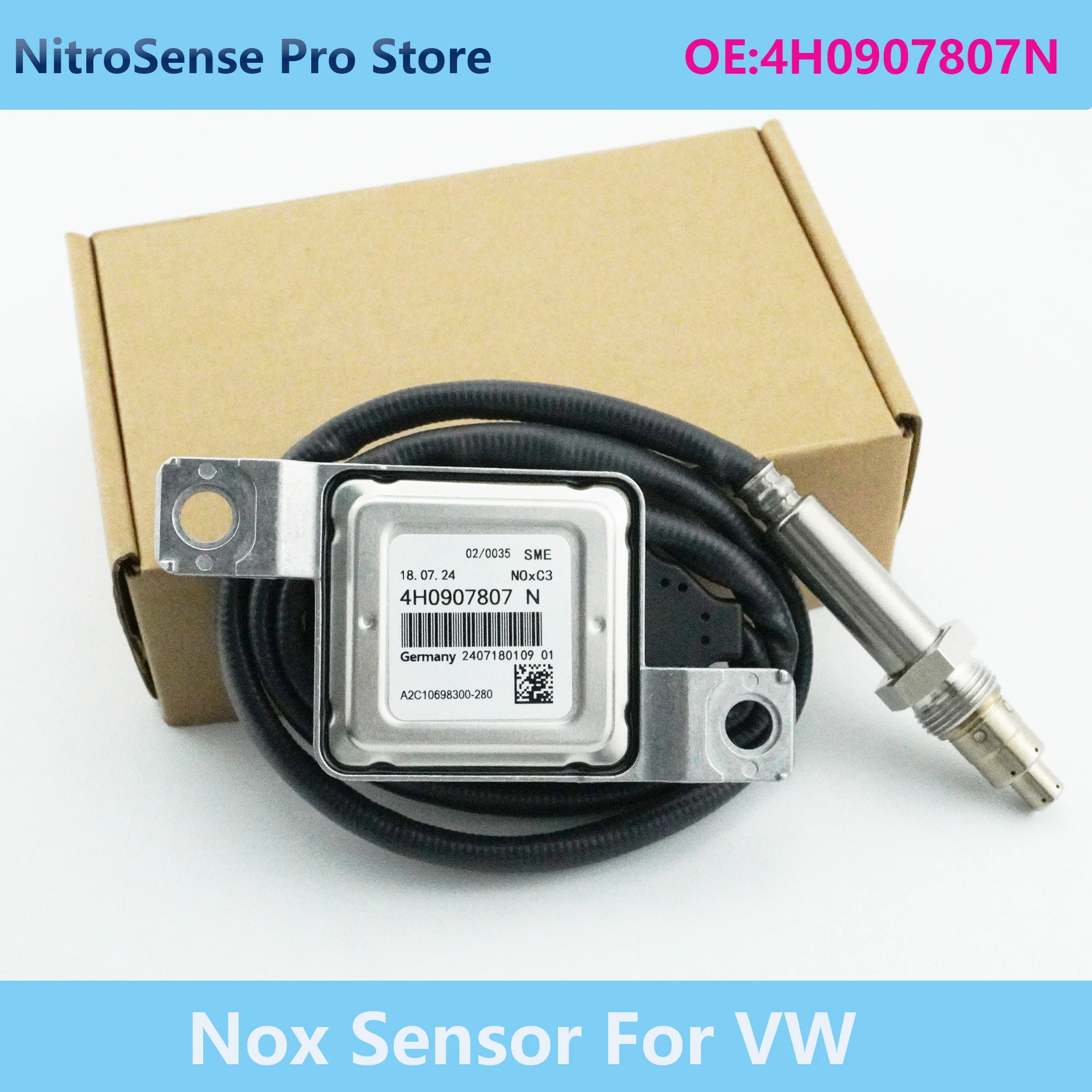 4H0907807N High Quality Nitrogen Oxide NOx Sensor For Audi A8 Quattro 3.0 TDI
4H0907807N High Quality Nitrogen Oxide NOx Sensor For Audi A8 Quattro 3.0 TDI