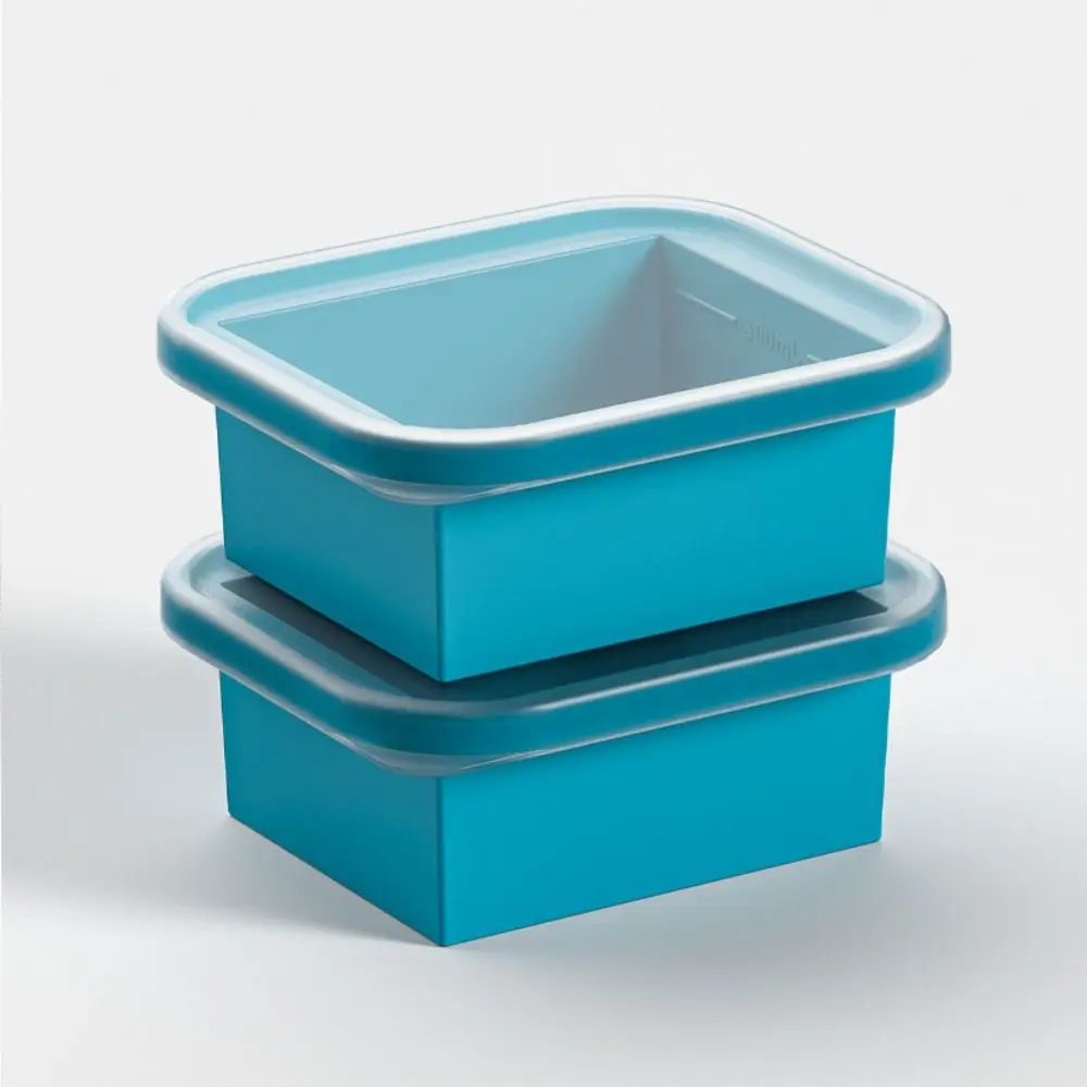 Silicone Material Food Storage Container With Plastic Lid Large Size Silicone Freezing Tray Stackable Design Stackable Container
Silicone Material Food Storage Container With Plastic Lid Large Size Silicone Freezing Tray Stackable Design Stackable Container