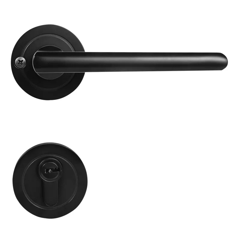 Bedroom Silent Split Lock Black Door Lock Indoor Zinc Alloy Handle Wooden Door Lock Door Handle Lock Bedroom Door Lock
Bedroom Silent Split Lock Black Door Lock Indoor Zinc Alloy Handle Wooden Door Lock Door Handle Lock Bedroom Door Lock