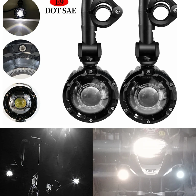 Upgrade Brighter Lamp For BMW R1200GS F800GS F700GS F650 K1600 Motorcycle fog light Auxiliary Lights 40W 6000K
Upgrade Brighter Lamp For BMW R1200GS F800GS F700GS F650 K1600 Motorcycle fog light Auxiliary Lights 40W 6000K