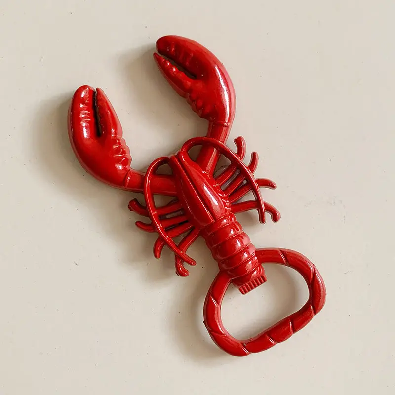 LTT Metal Crayfish Bottle Opener Refrigerator Sticker Kitchen Wine Opener Magnet
LTT Metal Crayfish Bottle Opener Refrigerator Sticker Kitchen Wine Opener Magnet