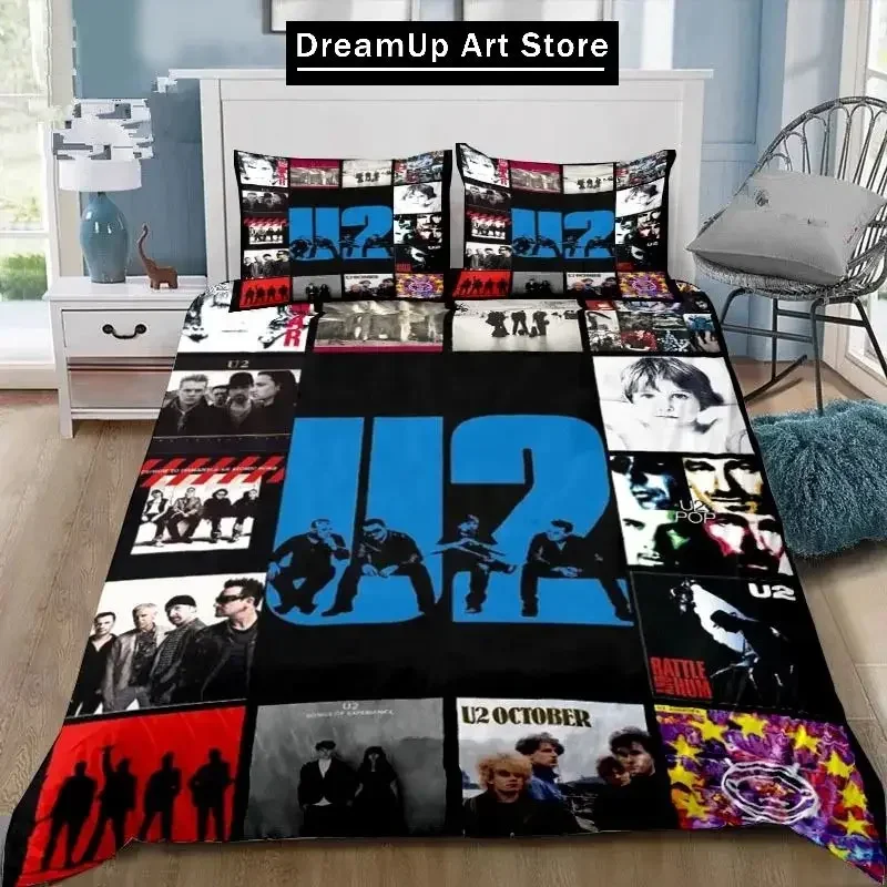 3D Print Fashion Rock Band U2 Band Bedding Set Boys Girls Twin Queen Full Size Duvet Cover Pillowcase Bed Adult Bedroom
3D Print Fashion Rock Band U2 Band Bedding Set Boys Girls Twin Queen Full Size Duvet Cover Pillowcase Bed Adult Bedroom