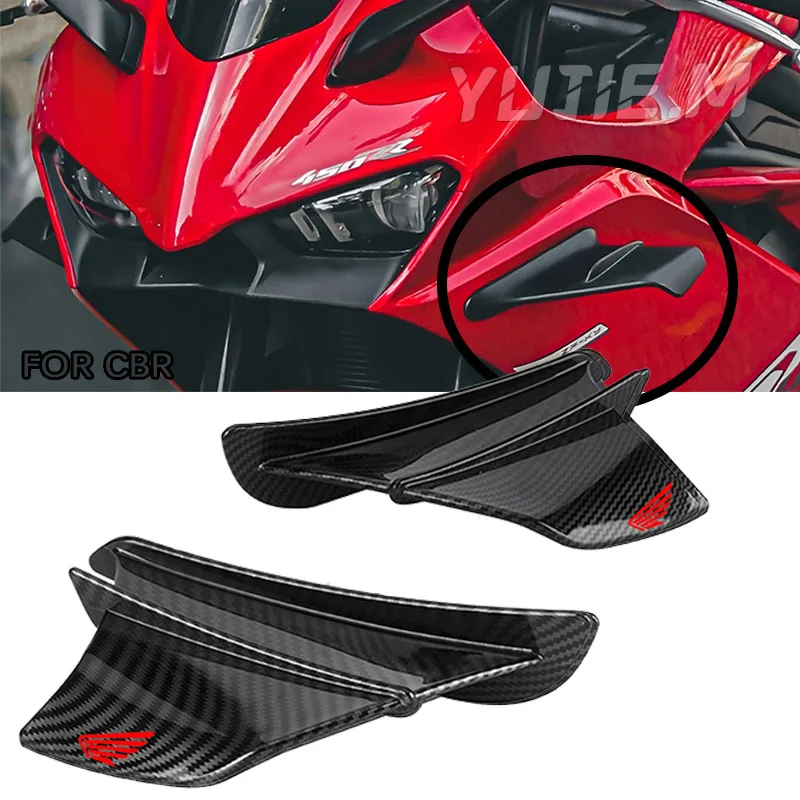 For Honda CBR 600RR CBR1000RR CB650R F CBR650R CB1100 CBR 250R 300R 400RR 500R Motorcycle Winglet Aerodynamic Wing Kit Spoiler
For Honda CBR 600RR CBR1000RR CB650R F CBR650R CB1100 CBR 250R 300R 400RR 500R Motorcycle Winglet Aerodynamic Wing Kit Spoiler