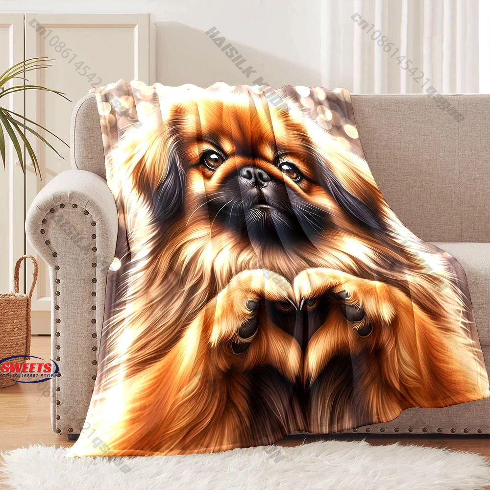 Cozy Dog Heart Blanket Multiple sizes kid's and adults' bedroom living room sofa decor blanket, Exquisite gift
Cozy Dog Heart Blanket Multiple sizes kid's and adults' bedroom living room sofa decor blanket, Exquisite gift