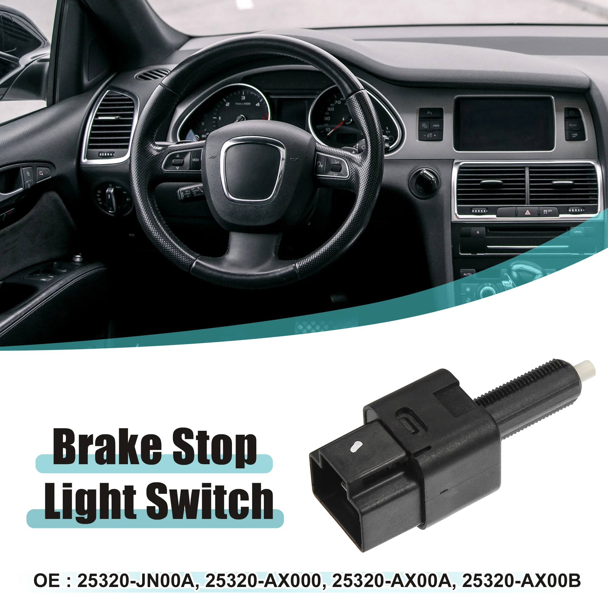 X Autohaux Brake Light Switch Stop Light Switch Sensor for Nissan 350z 2003-2008 for Nissan Altima 2007-2010 for Infiniti FX45
X Autohaux Brake Light Switch Stop Light Switch Sensor for Nissan 350z 2003-2008 for Nissan Altima 2007-2010 for Infiniti FX45