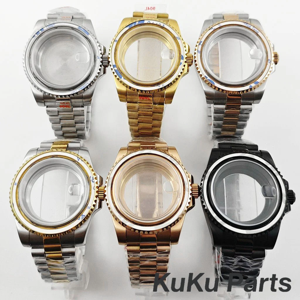 NH35 40MM Presidential Bracelet Sapphire Glass Waterproof for NH34 NH35 NH36 NH38 ETA2824 Movement 28.5mm Dial Sub Watch Case
NH35 40MM Presidential Bracelet Sapphire Glass Waterproof for NH34 NH35 NH36 NH38 ETA2824 Movement 28.5mm Dial Sub Watch Case