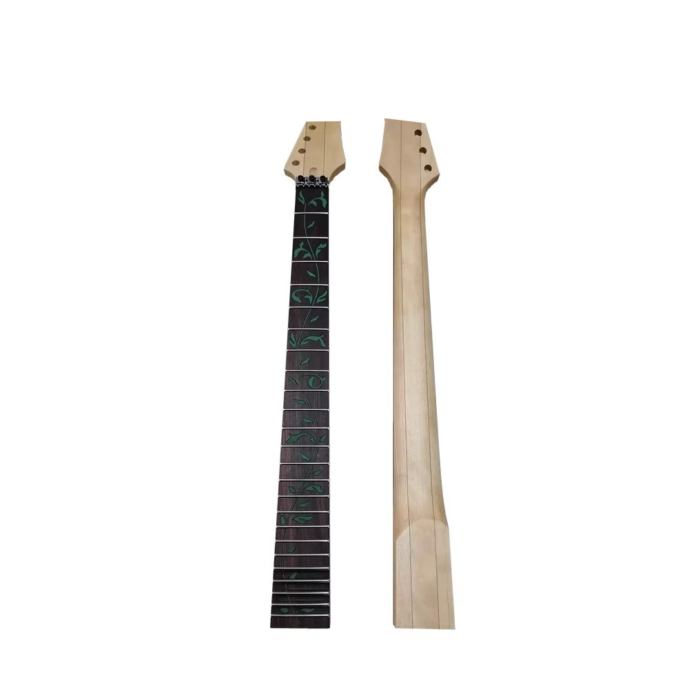 24 Frets Maple Electric Guitar Neck Rosewood Fingerboard Inlay Gree Tree Of Life Guitar Accessories Parts
24 Frets Maple Electric Guitar Neck Rosewood Fingerboard Inlay Gree Tree Of Life Guitar Accessories Parts
