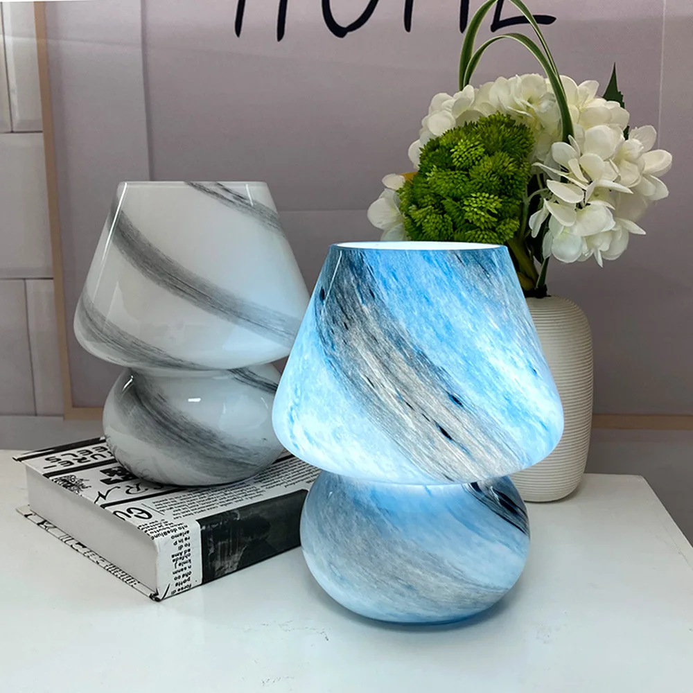 Ins Medieval Style Handmade Glass Mushroom Table Lamp Planet Bedroom Creative Bedside Earth Moon Mars Night Lamp Drop Shipping
Ins Medieval Style Handmade Glass Mushroom Table Lamp Planet Bedroom Creative Bedside Earth Moon Mars Night Lamp Drop Shipping