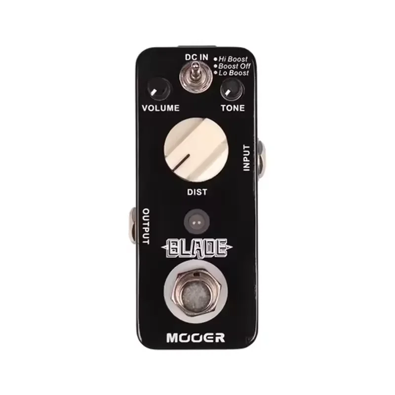 MOOER Blade Guitar Effect Pedal Metal Distortion 3 Modes Hi/Lo/Off Boost True Bypass Full Metal Shell Guitar Effect Pedal
MOOER Blade Guitar Effect Pedal Metal Distortion 3 Modes Hi/Lo/Off Boost True Bypass Full Metal Shell Guitar Effect Pedal
