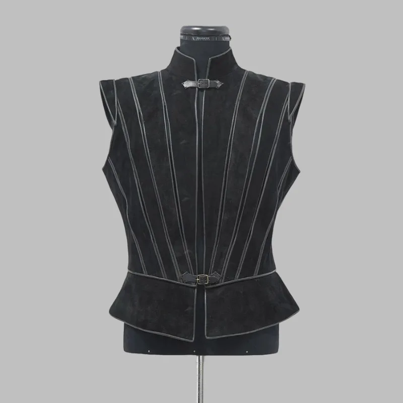 Tudor Elizabethan King Costume Medieval Men's Gothic Steampunk Pirate Vest Uniform Renaissance Colonial Knight Waistcoat
Tudor Elizabethan King Costume Medieval Men's Gothic Steampunk Pirate Vest Uniform Renaissance Colonial Knight Waistcoat