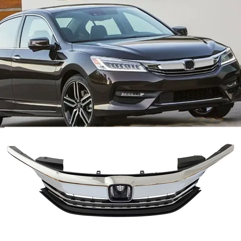 Front bumper mesh For Honda Accord 2016 2017 2018 Honeycomb Hood Racing grills Grill grille USA version Car Accesorios
Front bumper mesh For Honda Accord 2016 2017 2018 Honeycomb Hood Racing grills Grill grille USA version Car Accesorios