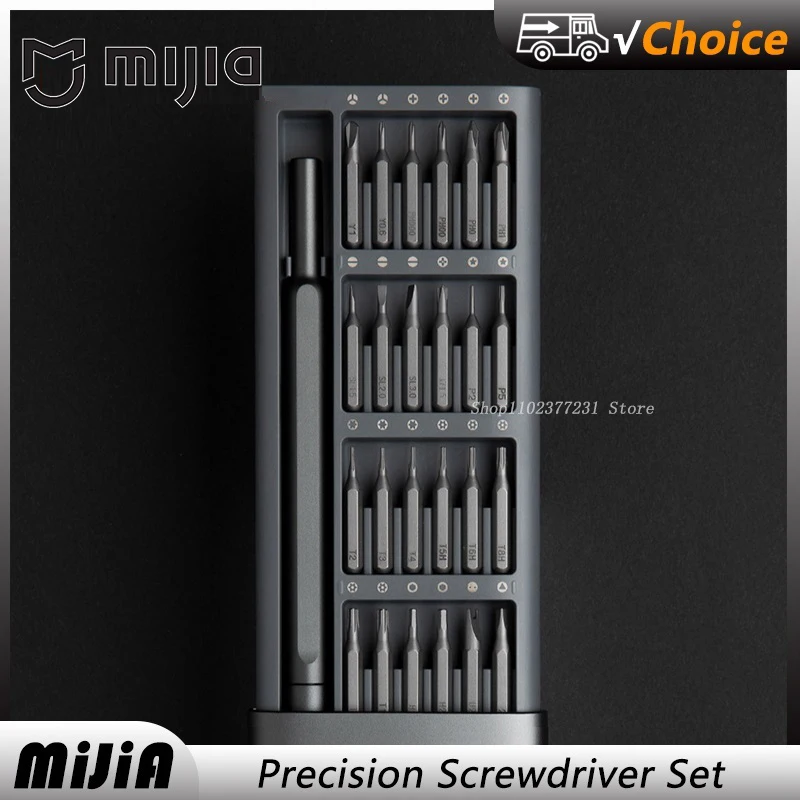 NEW MIJIA Daily Use Screwdriver Kit 24 Precision Magnetic Bits Alluminum Box DIY Screw Driver Set For Smart home
NEW MIJIA Daily Use Screwdriver Kit 24 Precision Magnetic Bits Alluminum Box DIY Screw Driver Set For Smart home