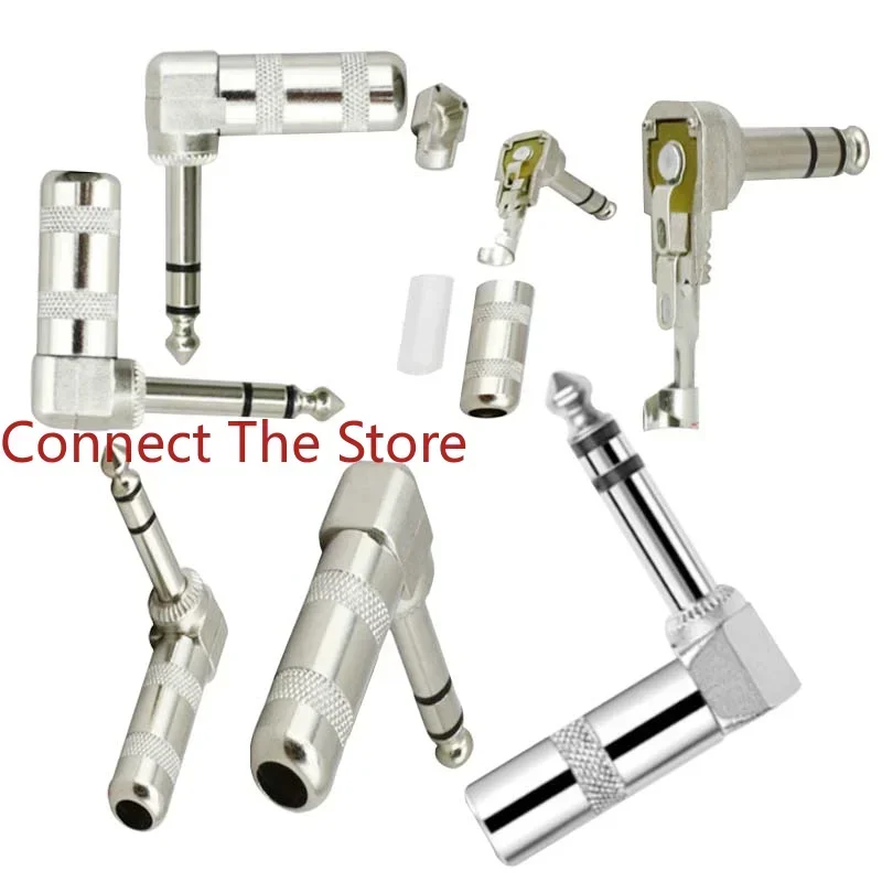 3PCS Supply 6.35MM Stereo Wiring Plug 90 Microphone Earphone
3PCS Supply 6.35MM Stereo Wiring Plug 90 Microphone Earphone
