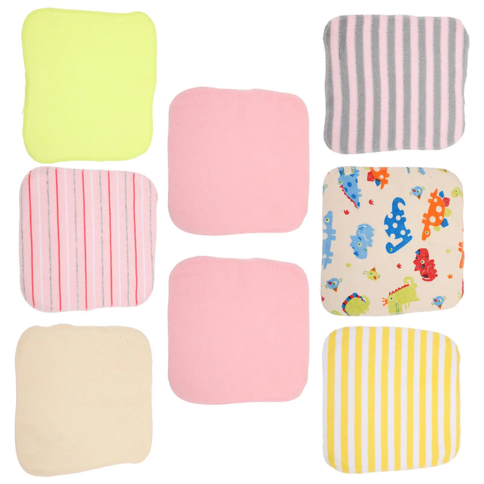 8Pcs Cotton Baby Face Towels Absorbent Soft Infant Hand Bath Washing Towels Lightweight Nursing Towel Random Color
8Pcs Cotton Baby Face Towels Absorbent Soft Infant Hand Bath Washing Towels Lightweight Nursing Towel Random Color