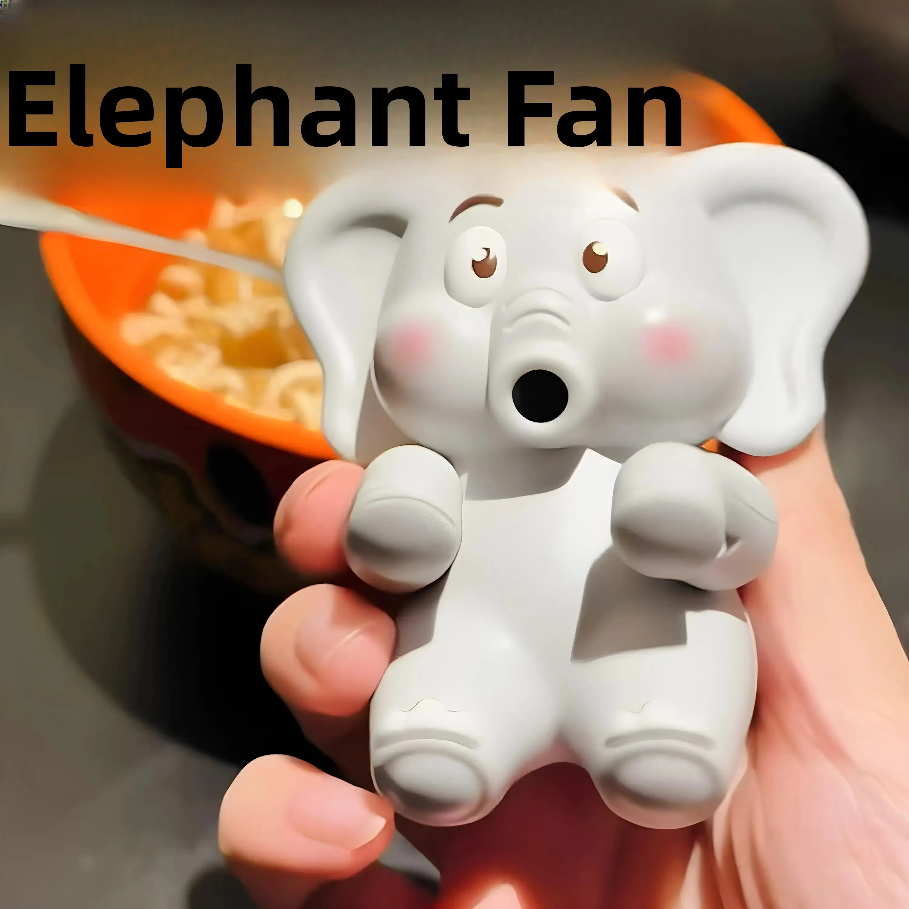 Cute Elephant Fan High Aesthetic Value Bowl Mouth Cooling Tool Hanging Bowl Cup Mouth Fan Friend Gift
Cute Elephant Fan High Aesthetic Value Bowl Mouth Cooling Tool Hanging Bowl Cup Mouth Fan Friend Gift