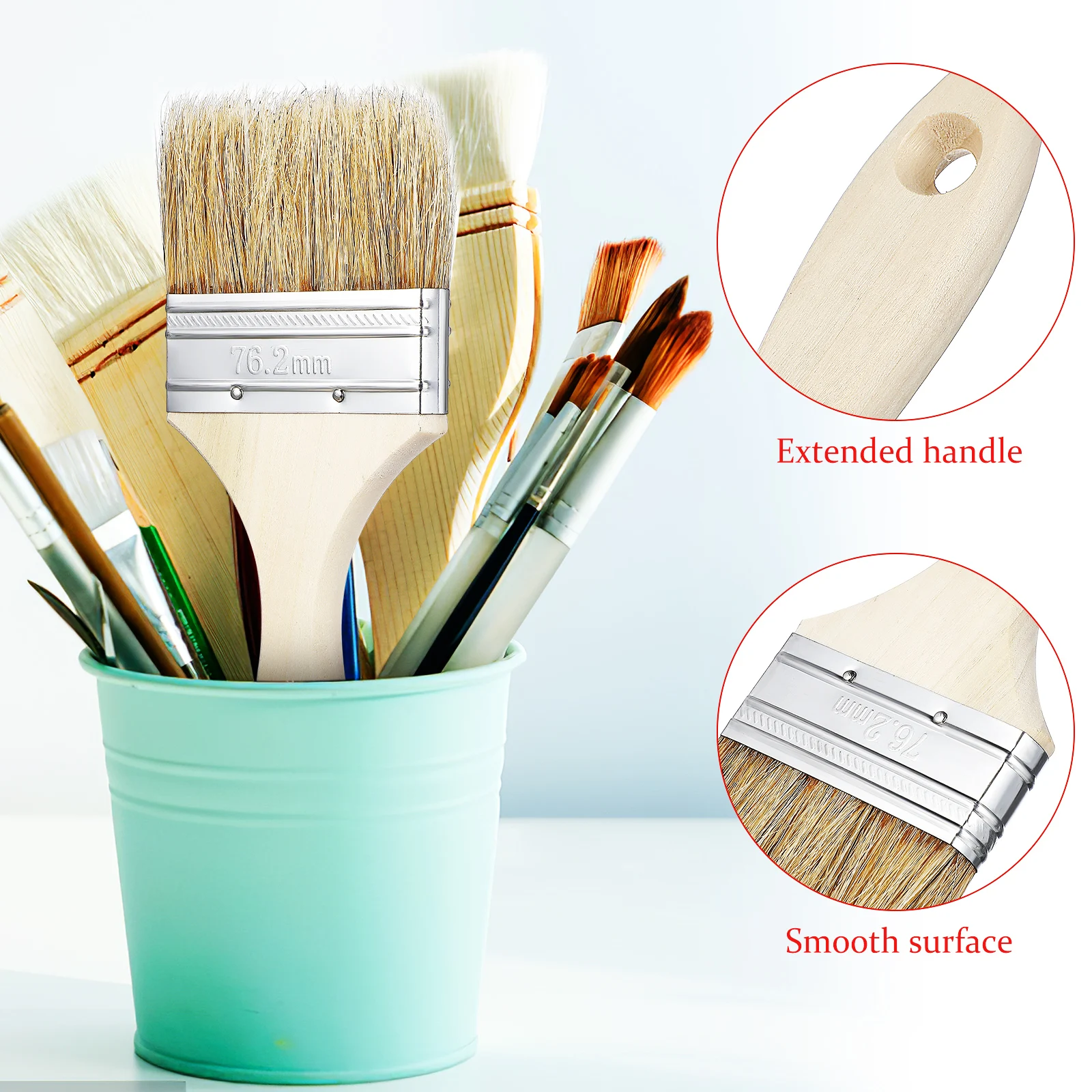 10 pcs Chip Paint Grilling Wall Painting Butter Multipurpose Cleaning Brush Home Improvement Tool Wood Handle Basting Brush For
10 pcs Chip Paint Grilling Wall Painting Butter Multipurpose Cleaning Brush Home Improvement Tool Wood Handle Basting Brush For