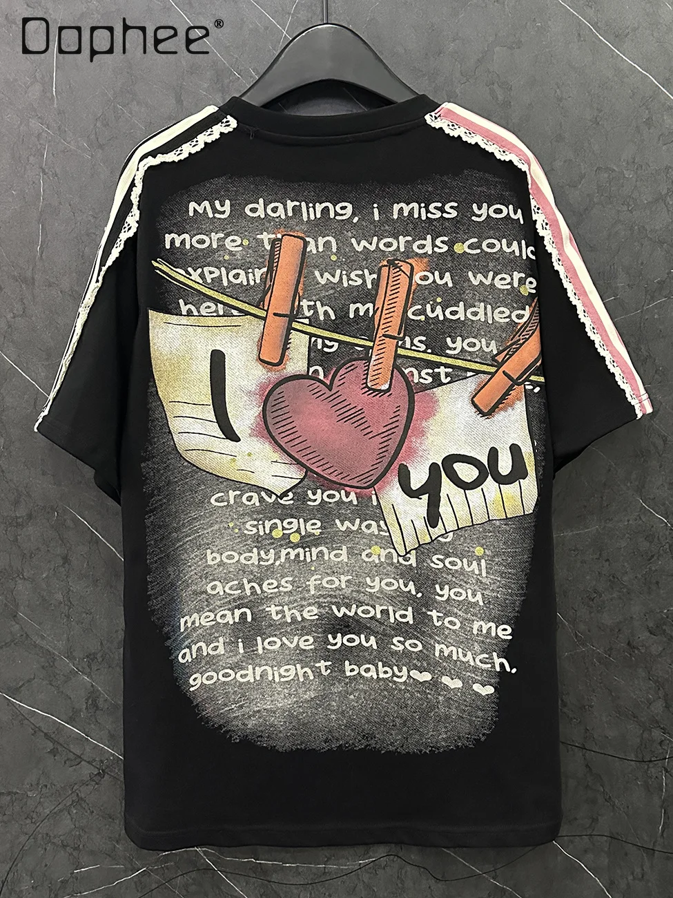 2026 Spring and Summer New Cartoon Girl Short-sleeved T-shirt Women Loose Casual Medium Length Top Black Graphic T Shirts
2026 Spring and Summer New Cartoon Girl Short-sleeved T-shirt Women Loose Casual Medium Length Top Black Graphic T Shirts